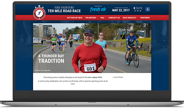 10 Mile Road Race Website