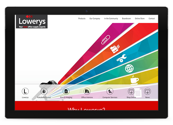 Lowerys Responsive Design